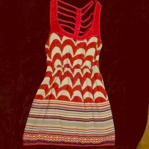 Blue and orange dress/shirt